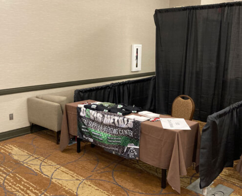 Trade Show Booth Design with Table