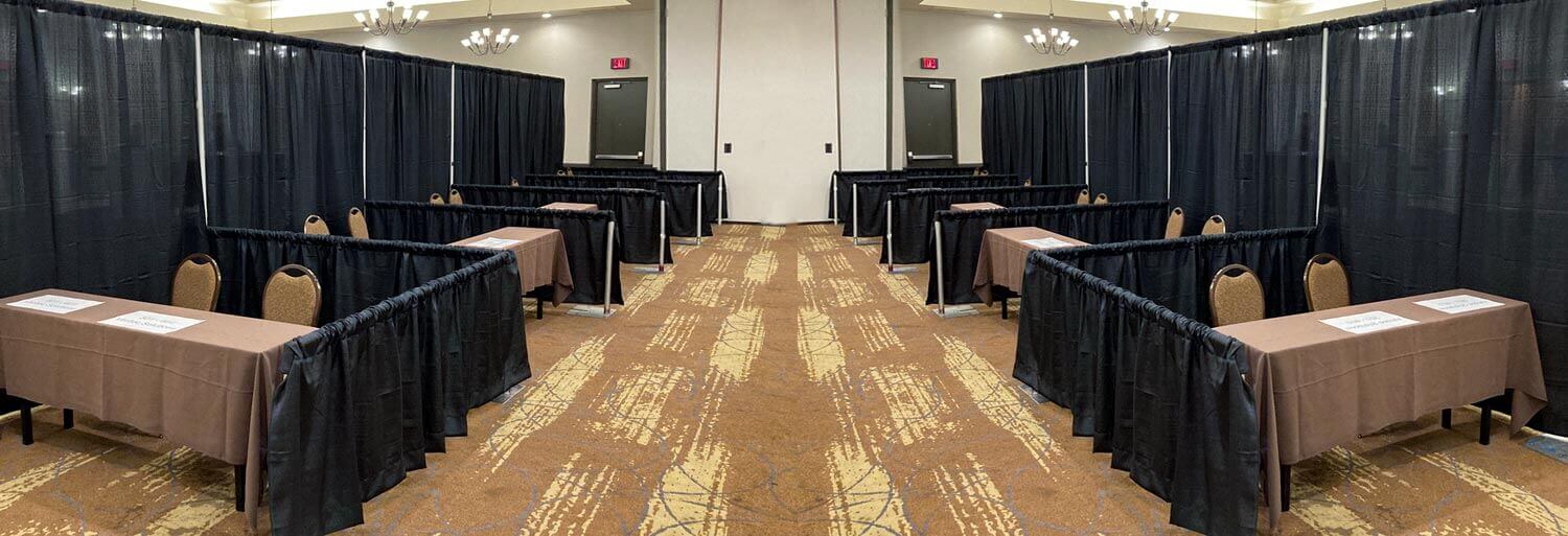 Trade Show Drape Examples