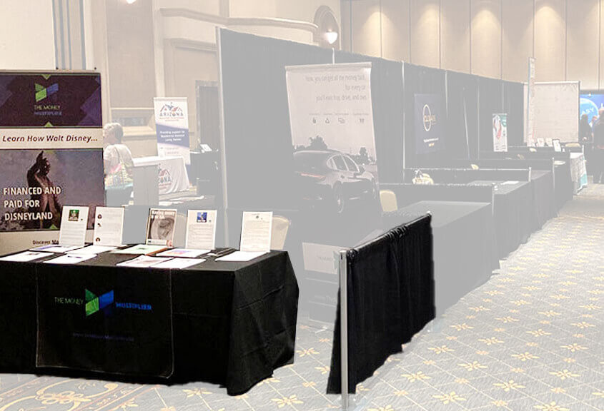 'Corporate Professional' trade show booth design example