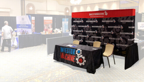 'Corporate Professional' trade show booth design example