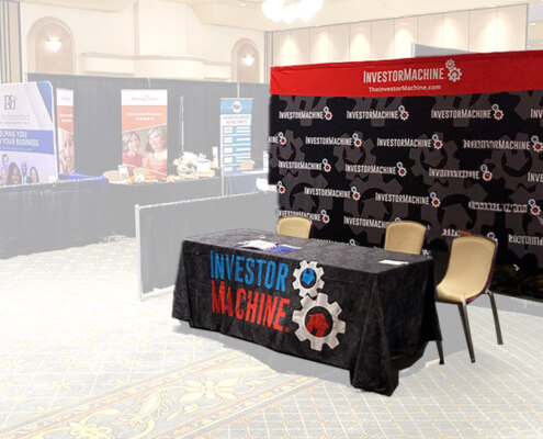 'Corporate Professional' trade show booth design example