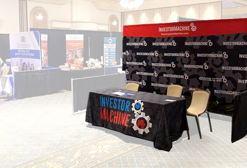 'Corporate Professional' trade show booth design example