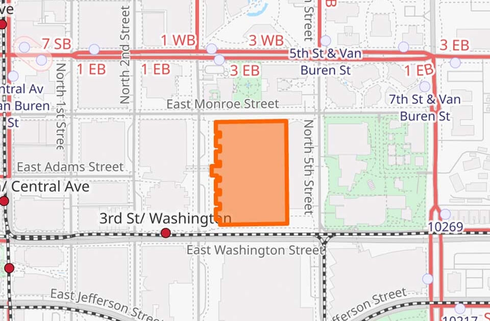 Phoenix Convention Center Map