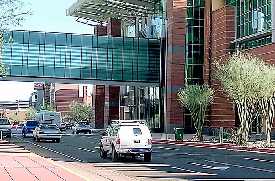 Phoenix Convention Center North Building From Ground